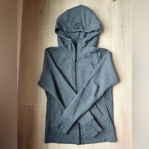 Gray Lululemon Scuba Hoodie